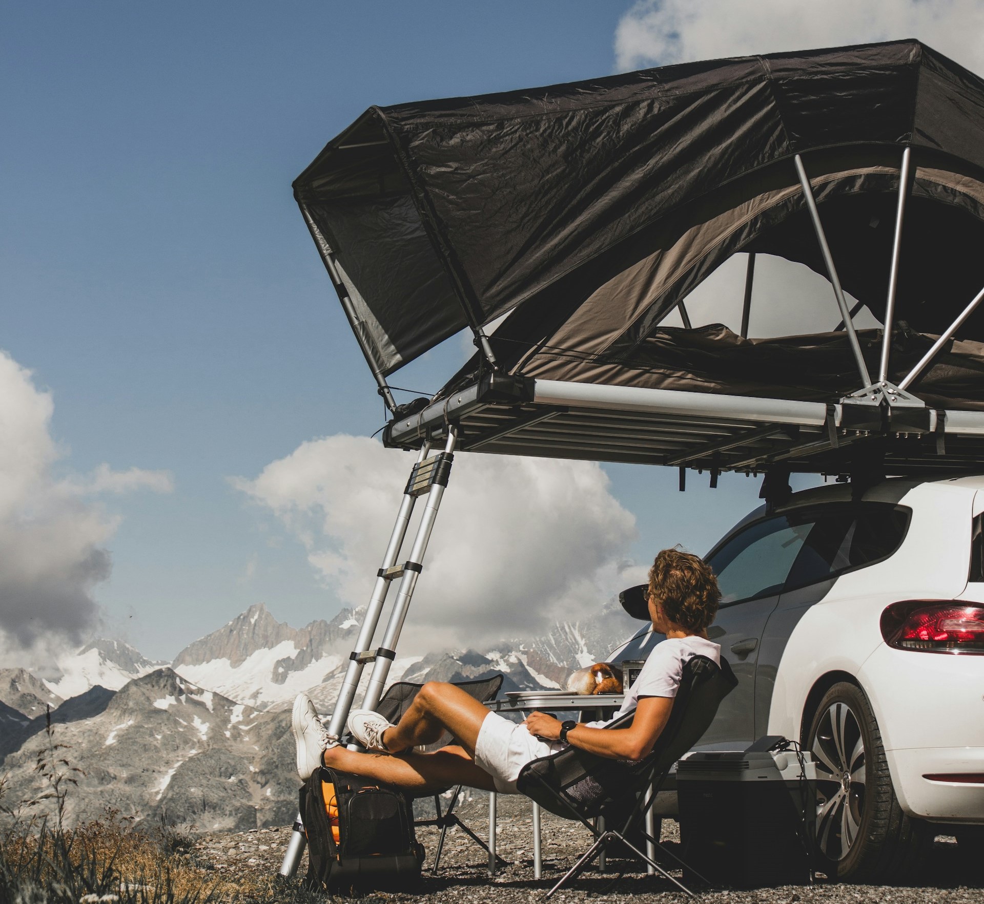 How to brush your teeth while car camping