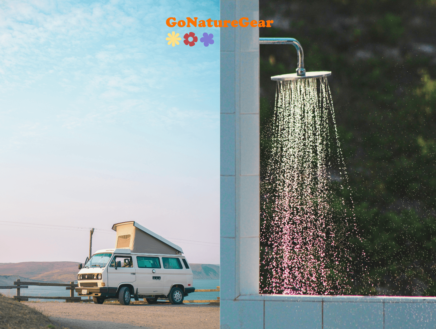 Easiest ways to shower when car camping